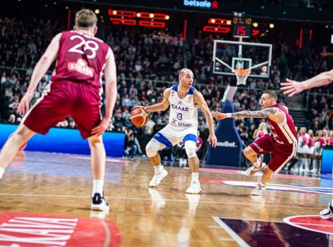 LIVE + LIVE Streaming: Λετονία – Ελλάδα 67-57 (Τελικό)