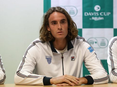 Τσιτσιπάς: «Στόχος η κατάκτηση του Davis Cup σε 3-4 χρόνια» (pics)