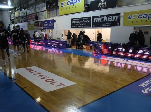 Προσωρινή διακοπή στο Ιωνικός-ΠΑΟΚ εξαιτίας πτώσης της τάσης του ρεύματος (vid)