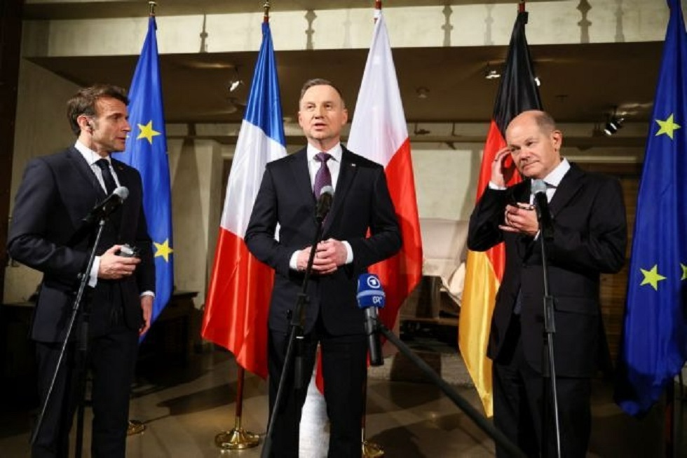 Διάσκεψη Μονάχου: Κοινή γραμμή Σολτς και Μακρόν – Πόλεμο διαρκείας βλέπουν οι ηγέτες