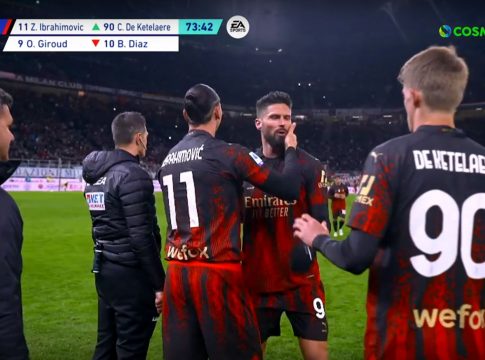 Ο Ζλάταν επέστρεψε στη δράση και αποθεώθηκε (vid)