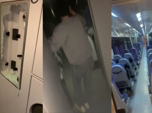 Οι πρώτες στιγμές μετά την τραγωδία στα Τέμπη – Σοκαριστικά βίντεο