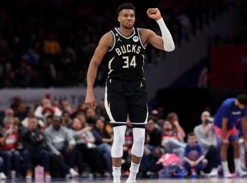 Γουίζαρντς – Μπακς 111-117: «Τριπλός» Γιάννης και απόδραση από την Ουάσινγκτον