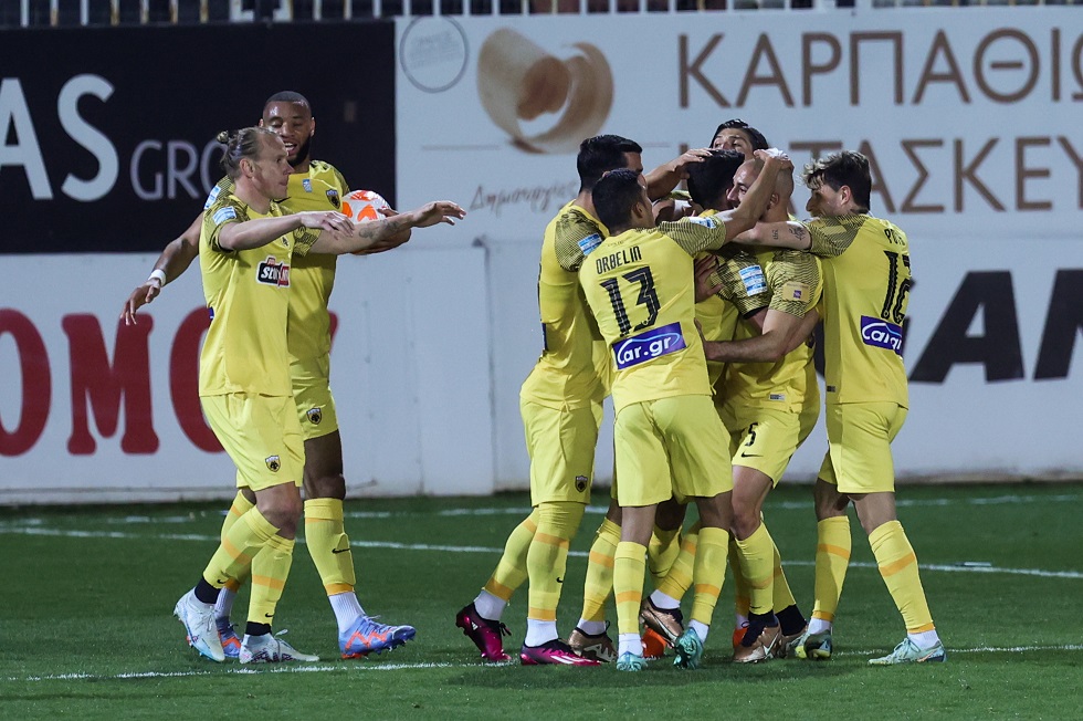 ΟΦΗ – ΑΕΚ 0-3: Με… σκριν του Διαμαντόπουλου