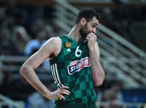 Παναθηναϊκός – Μπαρτσελόνα 74-88: Πάλευε μόνος του ο Παπαγιάννης