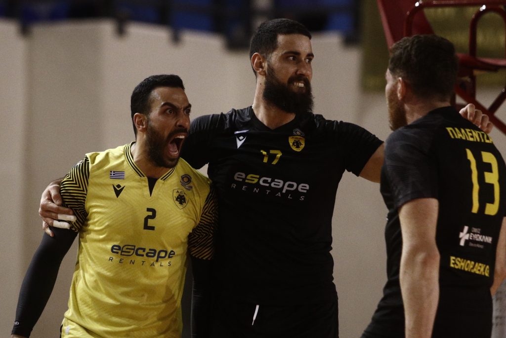 Φλοίσβος – ΑΕΚ 1-3: Επέστρεψε στη Volley League μετά από τέσσερα χρόνια η Ένωση