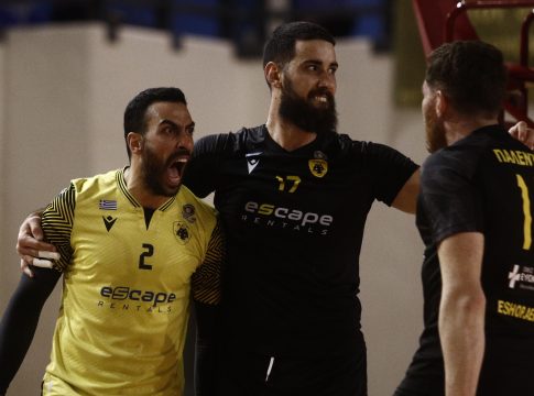 Φλοίσβος – ΑΕΚ 1-3: Επέστρεψε στη Volley League μετά από τέσσερα χρόνια η Ένωση