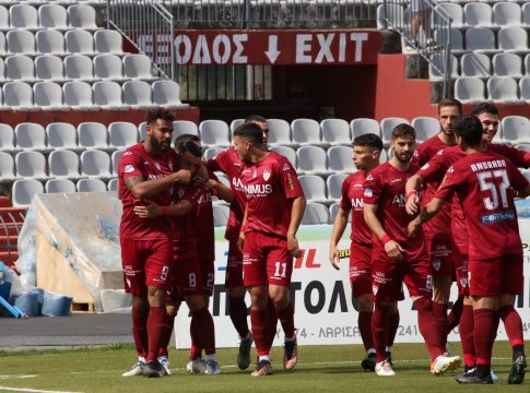Η ΑΕΛ «τέζαρε» τον ΠΑΟΚ Β’ με σούπερ Ογκμποε (3-2) – Νίκη και δεύτερη θέση για την Καλλιθέα (1-0)