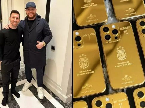 Αργεντινή: Ο Μέσι έκανε δώρο χρυσά iPhone στους συμπαίκτες του και το τιμ της «αλμπισελέστε» (pic)