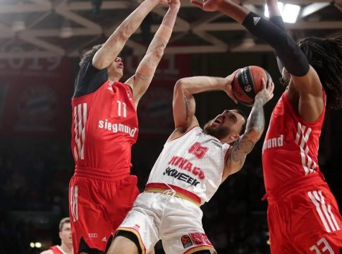 Μπάγερν Μονάχου – Μονακό 81-84: Κρατά στα χέρια της το πλεονέκτημα
