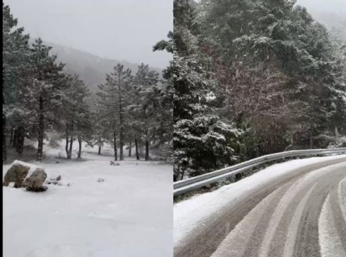 Χιόνια στην Πάρνηθα τέλη Μαρτίου – Η πρόβλεψη Αρναούτογλου για νέα κακοκαιρία
