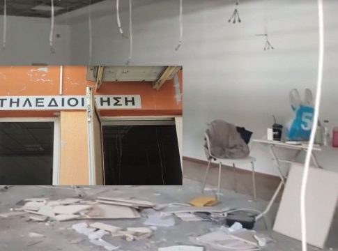 Τέμπη: Γιαπί το κτίριο τηλεδιοίκησης στη Λάρισα