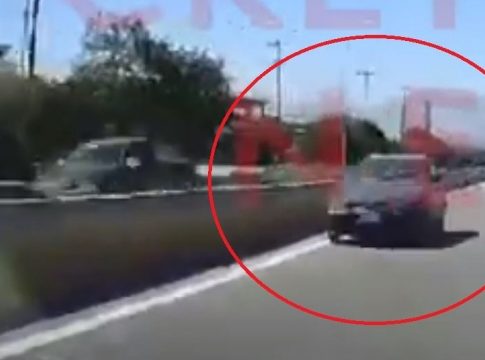 Κρήτη: Οδηγούσε ανάποδα στην Εθνική – Από τύχη δε θρηνήσαμε θύματα – Δείτε βίντεο
