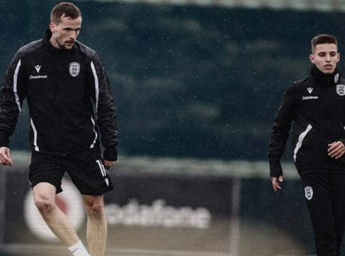 Χωρίς τέσσερις η προπόνηση του ΠΑΟΚ