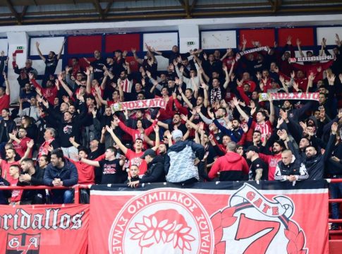Ολυμπιακός: Συνεχίζεται η διάθεση των εισιτηρίων για τον τρίτο τελικό με τον ΠΑΟΚ