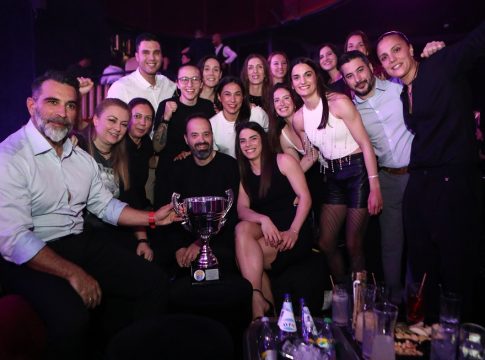 Τα κορίτσια του Ολυμπιακού γιόρτασαν το πρωτάθλημα στον Ρέμο (pics,vid)