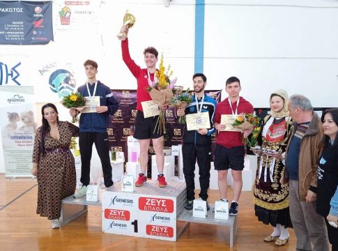 Ο Γιαννούτσος στο απλό εφήβων και η Παπαδημητρίου στο απλό νεανίδων πρωταθλητές Ελλάδας 2023 στην επιτραπέζια αντισφαίριση