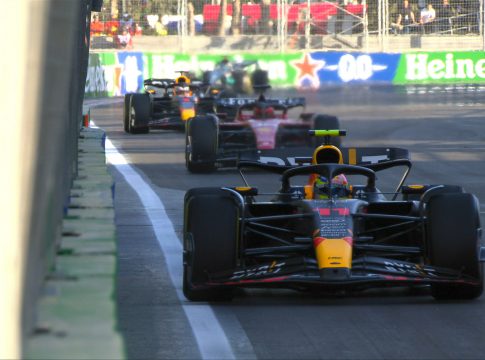 Ο Πέρεζ νικητής στον αγώνα σπριντ του Μπακού (pic)