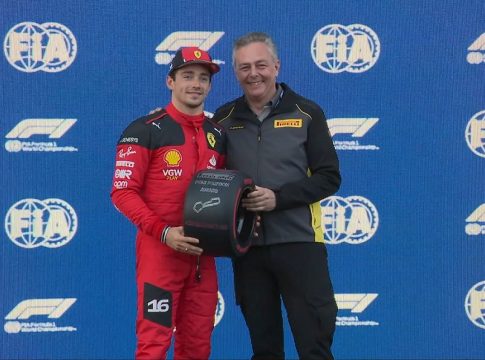 Τρίτη σερί pole position για Λεκλέρκ στο Μπακού – Πρώτη pole για τη Ferrari φέτος (pic)