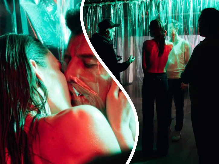 Ο Σάκης Ρουβάς και το καυτό φιλί με μοντέλο για το «Έλα Και Θα Δεις»