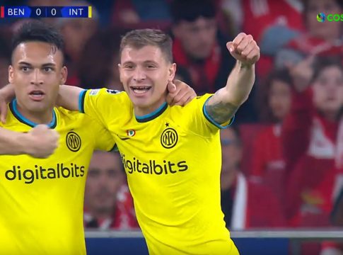 Προβάδισμα της Ίντερ στη Λισαβόνα με κεφαλιά του Μπαρέλα (vid)