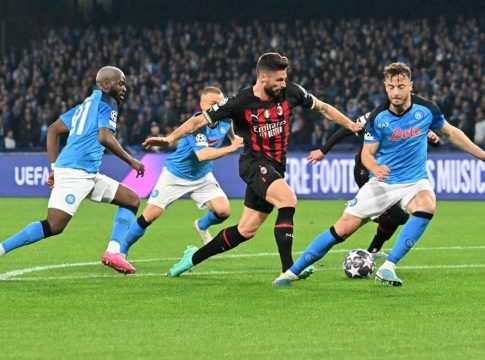 Νάπολι – Μίλαν 1-1: Έφυγε αλώβητη από τη Νάπολη και πέρασε στα ημιτελικά