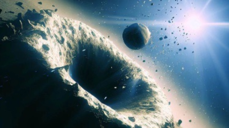 Αστρονόμος έπιασε live μετεωρίτη να χτυπά τη Σελήνη (vid)