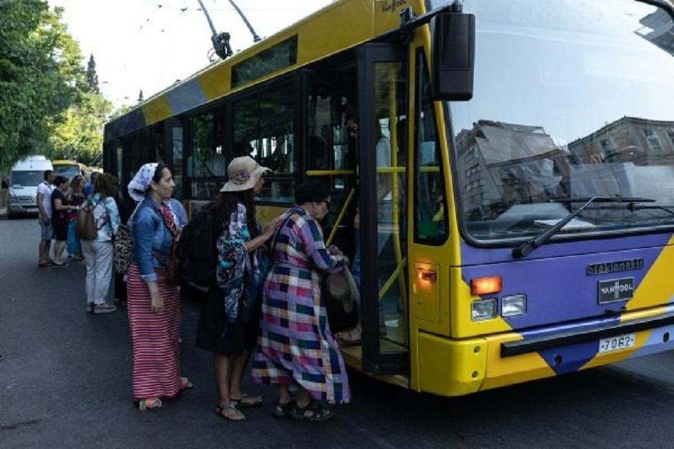 Πεντάωρη στάση εργασίας των εργαζομένων στα τρόλεϊ σήμερα