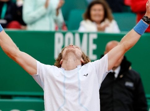 Ρούμπλεφ – Φριτς 2-1: Για δεύτερη φορά στον τελικό του Μόντε Κάρλο ο Ρώσος