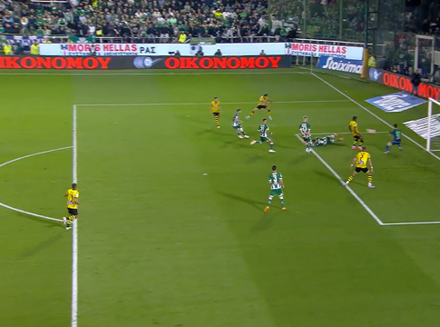 Δοκάρι για την ΑΕΚ με τον Τσούμπερ και μεγάλη ευκαιρία του Ελίασον (vid)