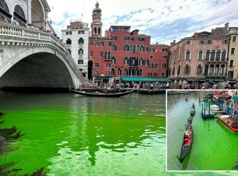 Γιατί πρασίνισαν τα νερά στο Μεγάλο Κανάλι της Βενετίας – Τι δείχνουν οι έρευνες