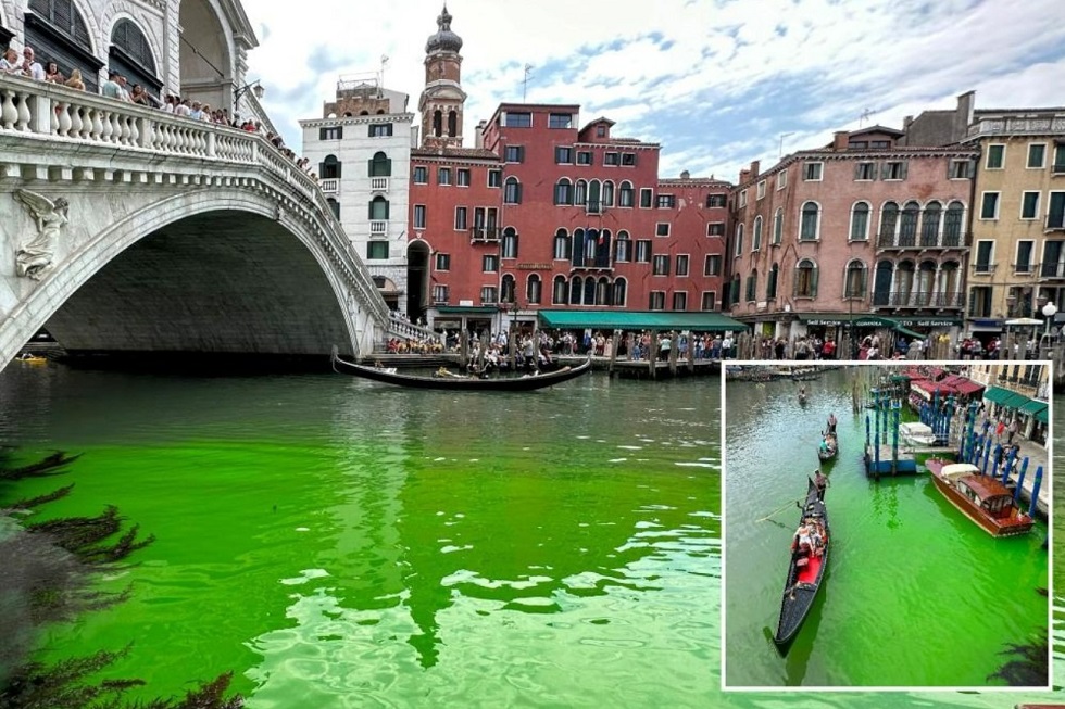 Γιατί πρασίνισαν τα νερά στο Μεγάλο Κανάλι της Βενετίας – Τι δείχνουν οι έρευνες