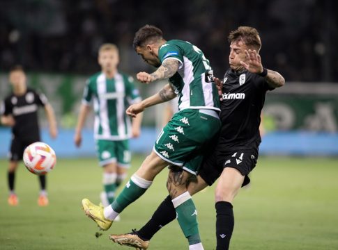 Παναθηναϊκός – ΠΑΟΚ 1-1: Ακόμα και… έτσι, πρώτος