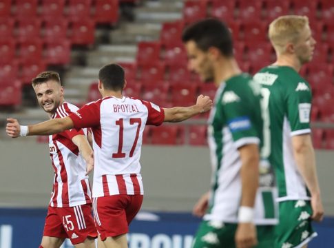 Γκολ ο Ολυμπιακός στο ντέρμπι – Σκόρερ ο Ρέαμπτσιουκ (1-0)