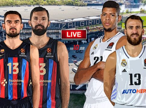 LIVE: Μπαρτσελόνα – Ρεάλ Μαδρίτης