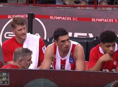 Η στιγμή της έντασης ανάμεσα σε Λαρεντζάκη – Μπαρτζώκα και ο… πυροσβέστης Γουόκαπ (vids)