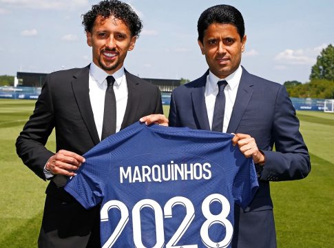 Ανανέωσε έως το 2028 με τον Μαρκίνιος η Παρί Σεν Ζερμέν (pic & vid)