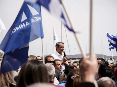 Μητσοτάκης από Λαύριο: Το τελικό σπριντ θα το κάνουμε αυτή την εβδομάδα και θα είμαστε οι μεγάλοι νικητές (pics)