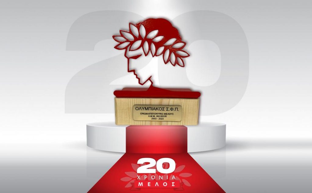 Ολυμπιακός: Το επετειακό δώρο για τα 20 χρόνια της Κάρτας Μέλους