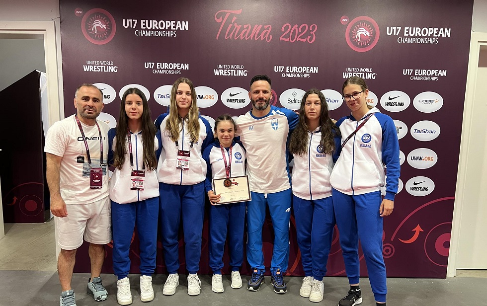 Ευρωπαϊκό U17: Χάλκινο μετάλλιο για την Μαρία Λουίζα Γκίκα στα Τίρανα