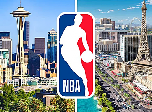 Σιάτλ και Λας Βέγκας μπαίνουν στον χάρτη του NBA