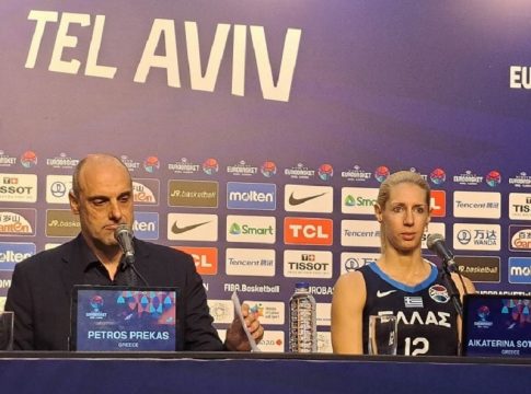 Πρέκας: «Κάναμε πολύ καλή δουλειά για 35 λεπτά στην άμυνα»