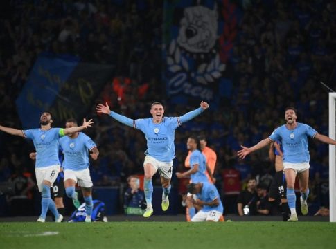 Η τελευταία φάση και οι πρώτοι έξαλλοι πανηγυρισμοί των παικτών της Σίτι (vid)