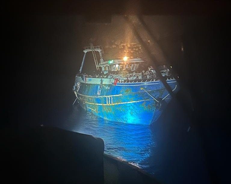 Ναυάγιο στην Πύλο: Νέα φωτογραφία του πλοίου λίγο πριν την τραγωδία