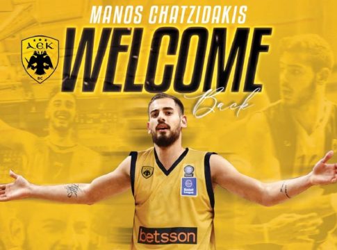 Ανακοίνωσε την επιστροφή Χατζηδάκη η ΑΕΚ (pic & vid)