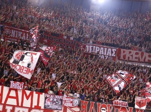 Πρόστιμο 3.000 ευρώ στον Ολυμπιακό για τον τρίτο τελικό