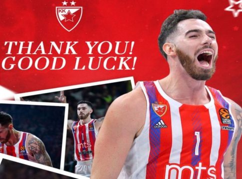 Ο Ερυθρός Αστέρας ευχαρίστησε και αποχαιρέτησε τον Βιλντόζα