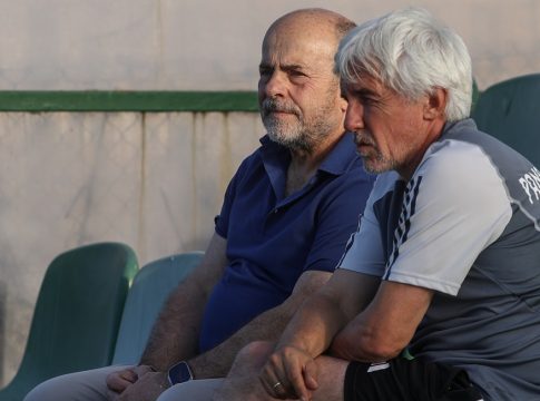 Στην προπόνηση του Παναθηναϊκού ενόψει Ντνίπρο ο Αλαφούζος