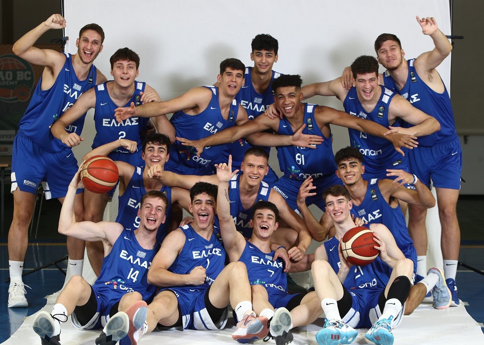 Πρεμιέρα για την Εθνική Εφήβων στο Eurobasket U18 κόντρα στην Ιταλία