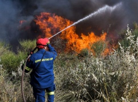 Πυροσβεστική: 50 δασικές πυρκαγιές το τελευταίο 24ωρο – Ο χάρτης κινδύνου για αύριο Δευτέρα